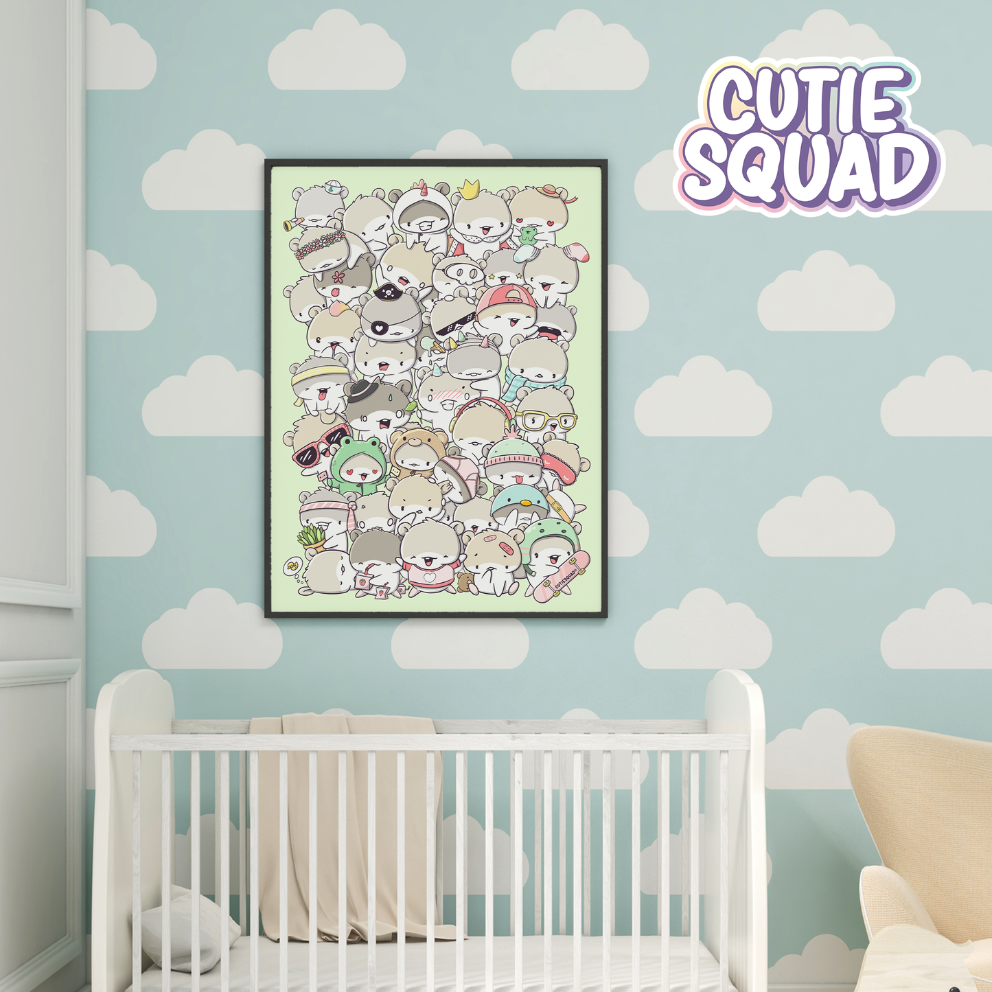 Doodle Hamster | Printable Art