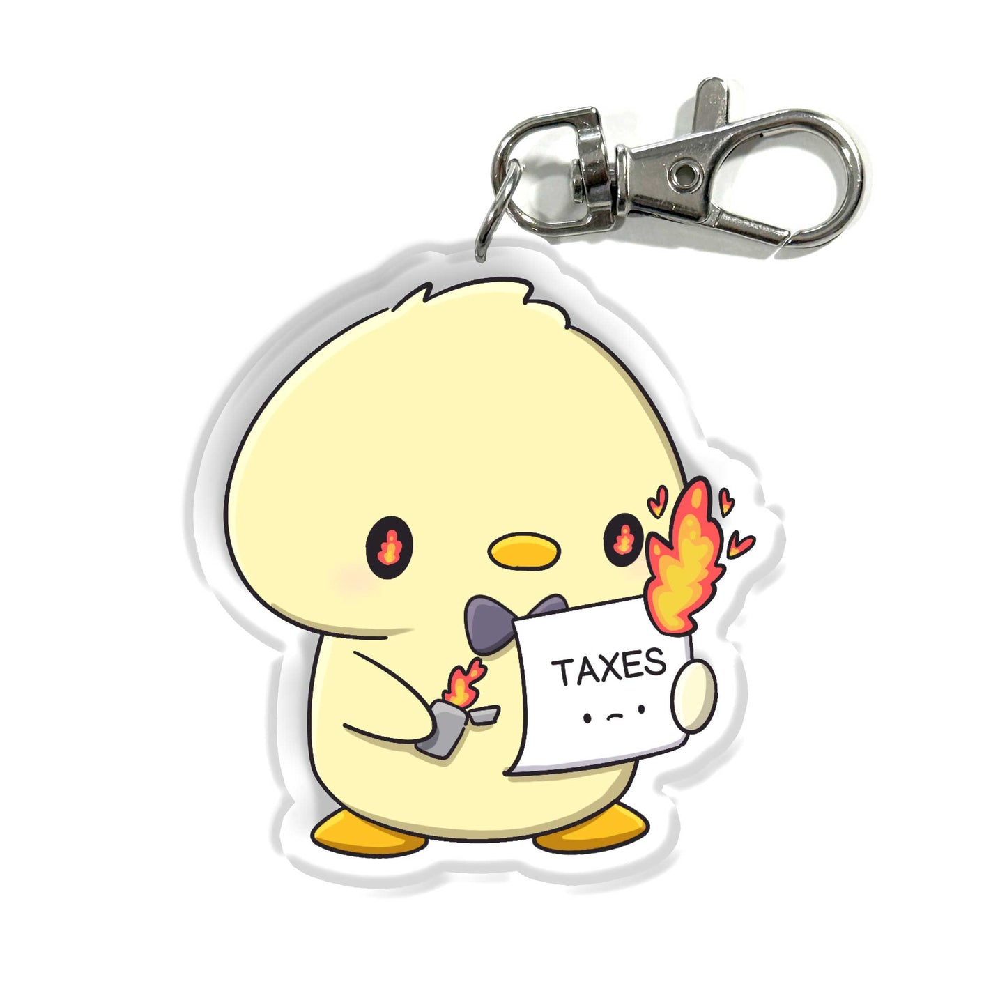 Duck vs Taxes | Keychain