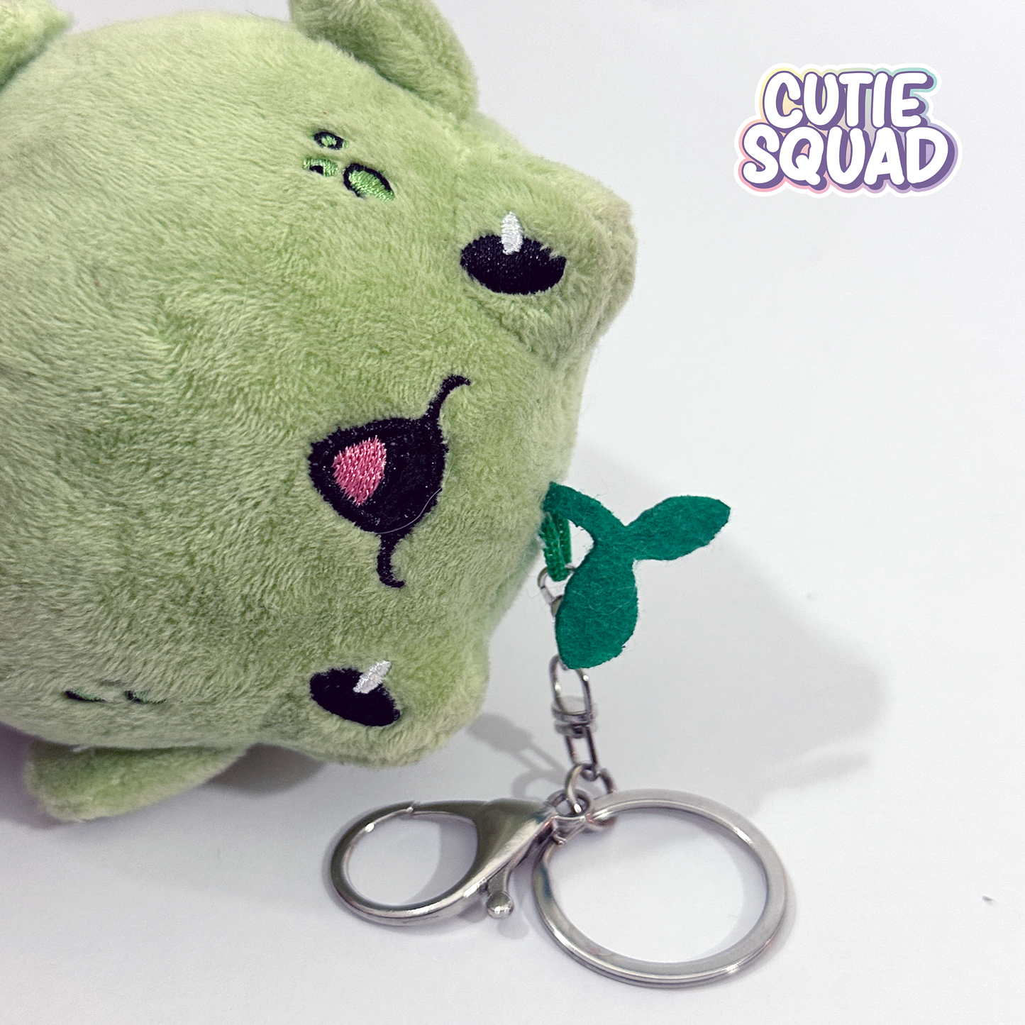Kikker Plush Sleutelhanger | Schattige Kawaii Tofu Keychain
