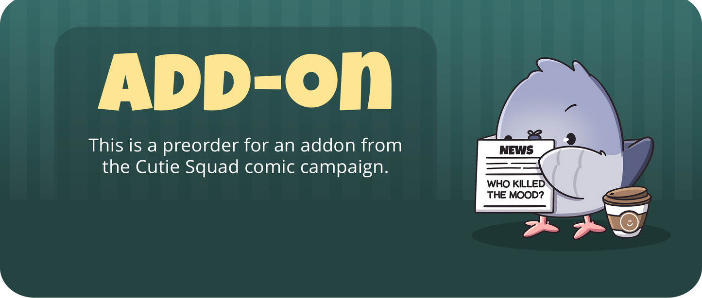 Kickstarter add-on: Hoodie (HQ Edition) ft. Chip