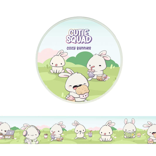 Cozy Bunnies | Washi Tape 10m