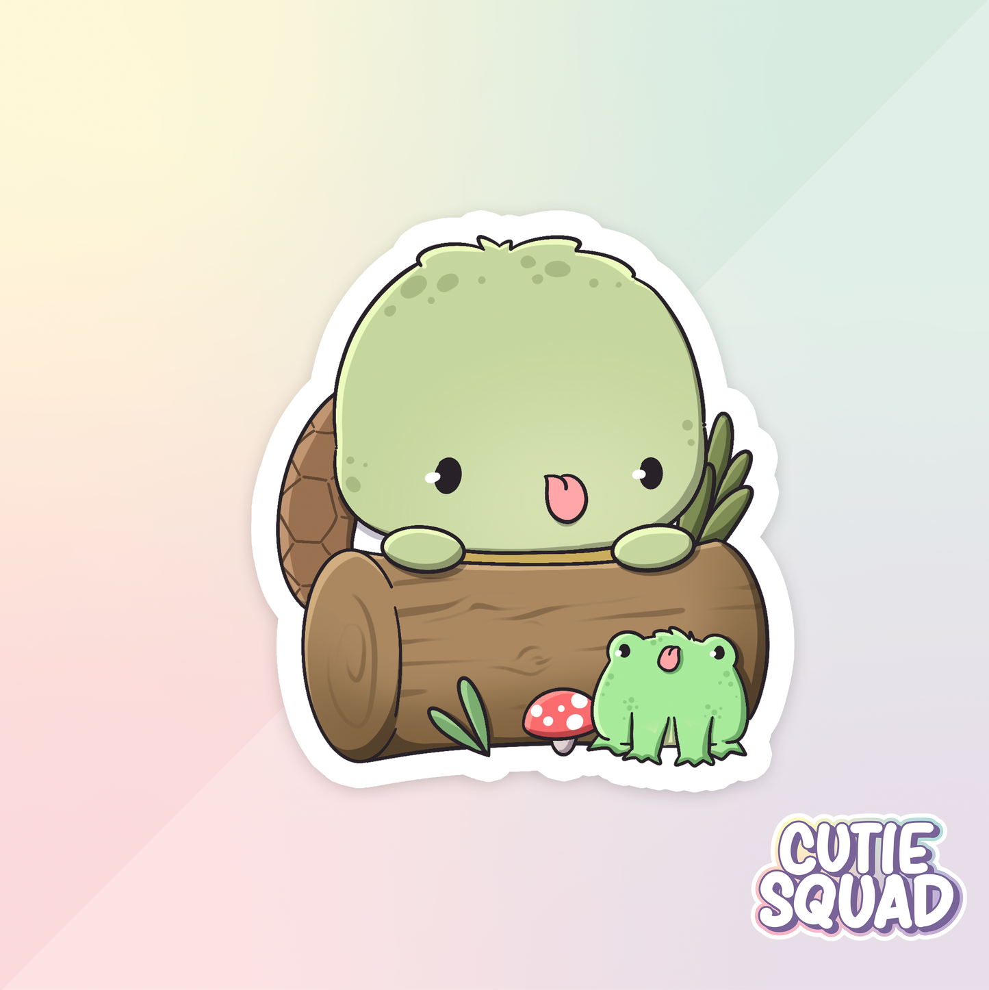Camping Turtles | Stickers