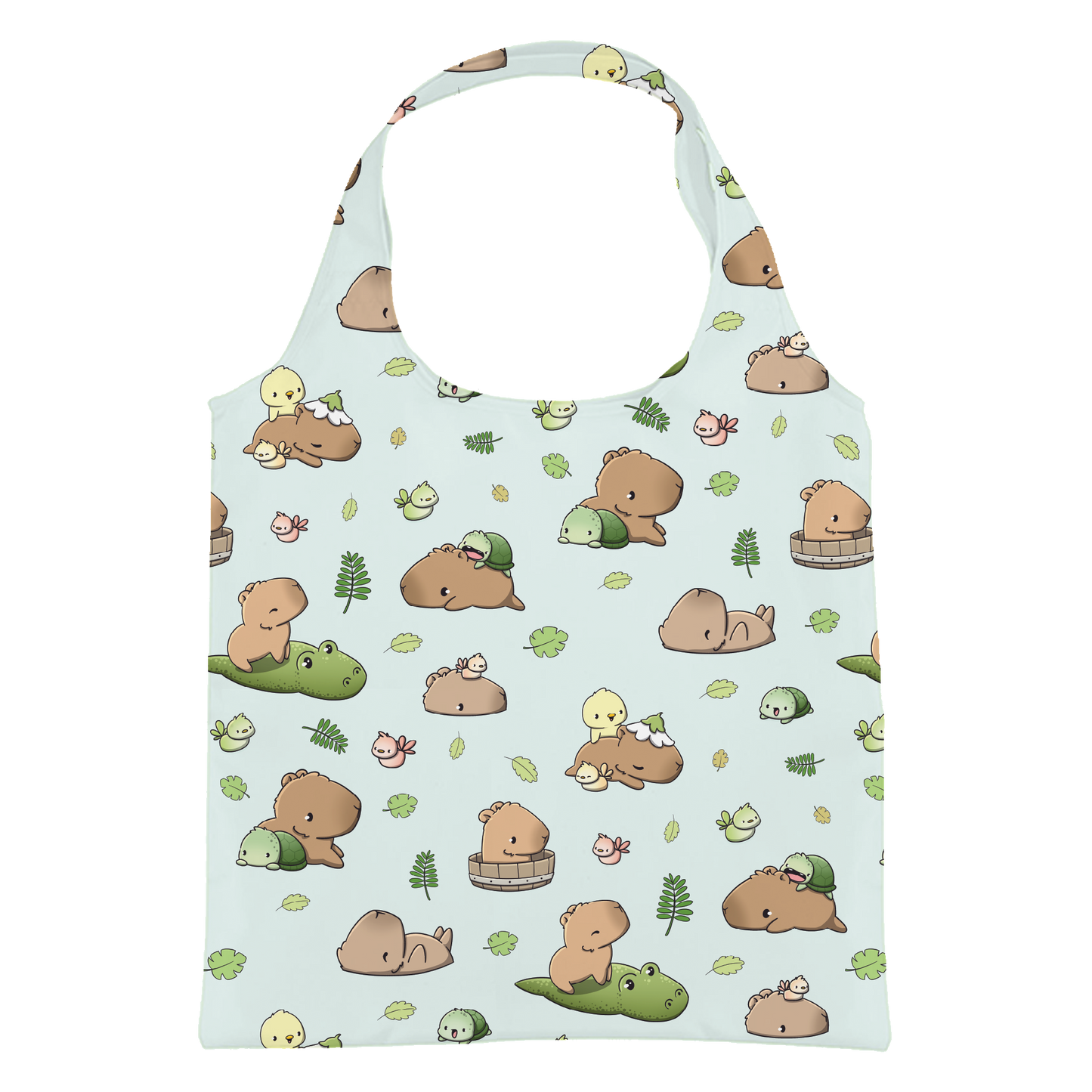 Capybaras | Reusable Foldable Shopping Bag