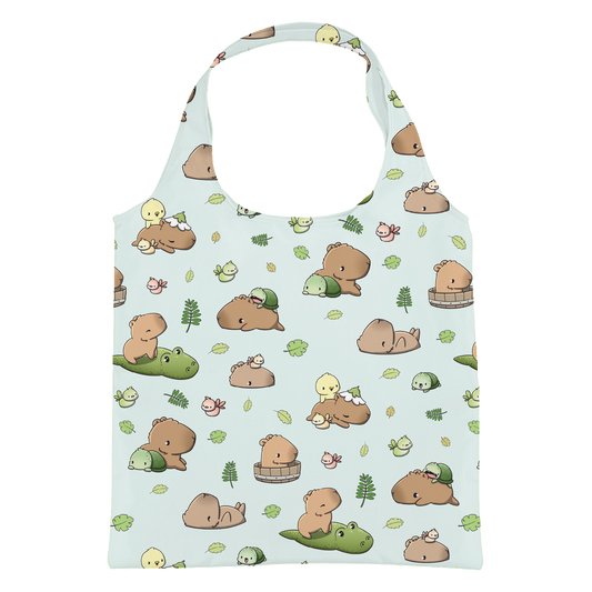 Capybaras | Reusable Foldable Shopping Bag