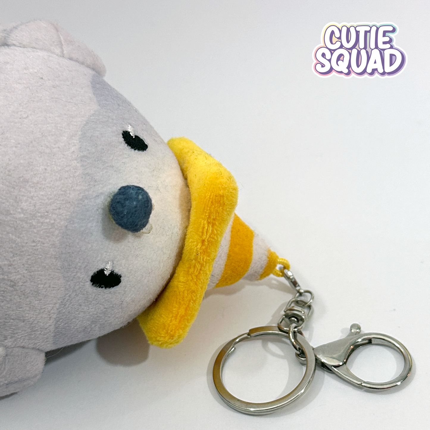 Duif Plush Sleutelhanger | Schattige Kawaii Chip Keychain