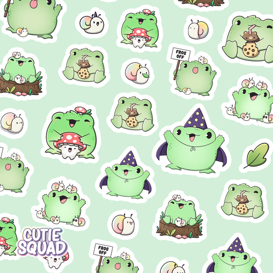 Cult Frogs | Sticker Sheet