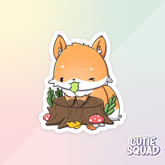 Fall Foxes | Stickers