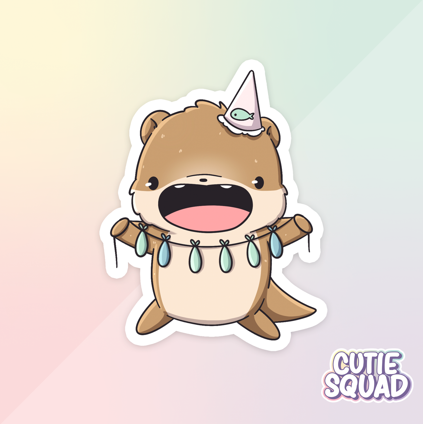 Fishy Otters | Stickers | Sale