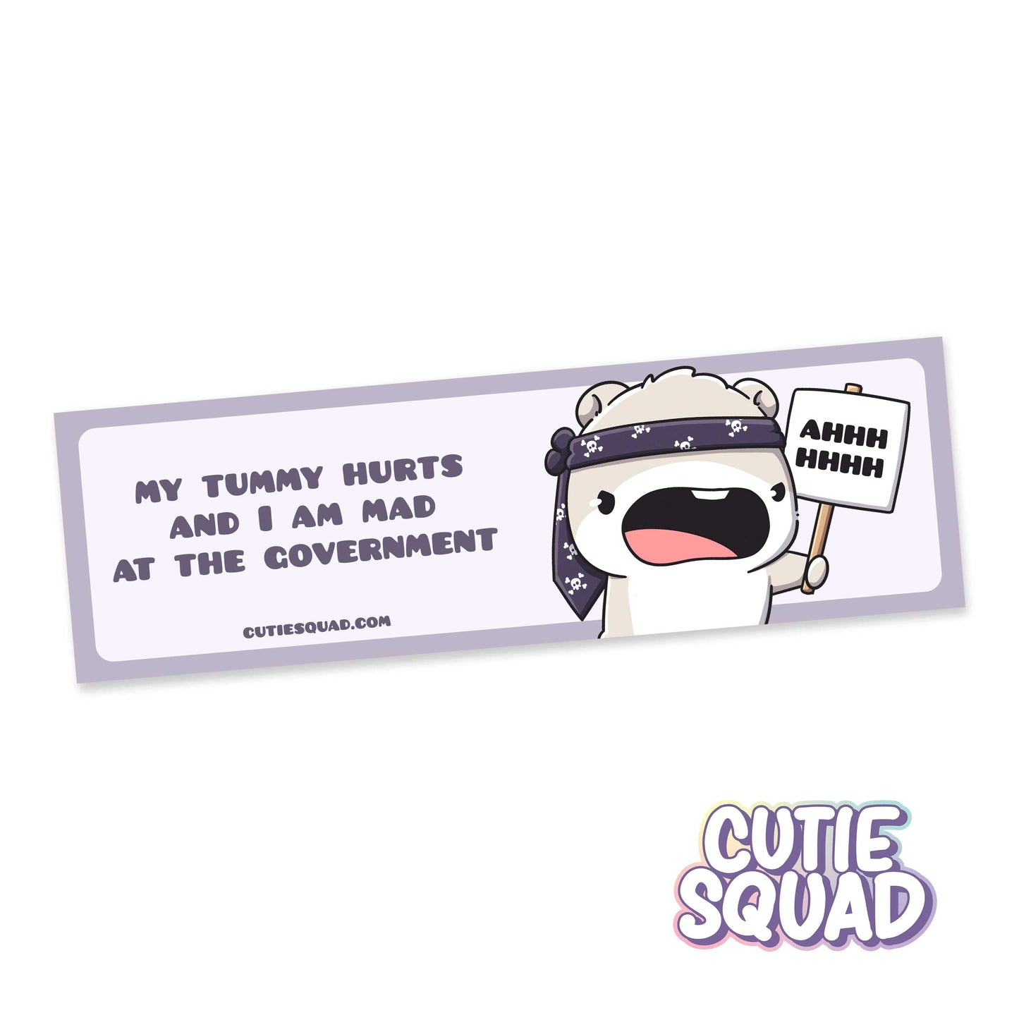 Boze Hamster – Grappige Hamster Bumper Sticker