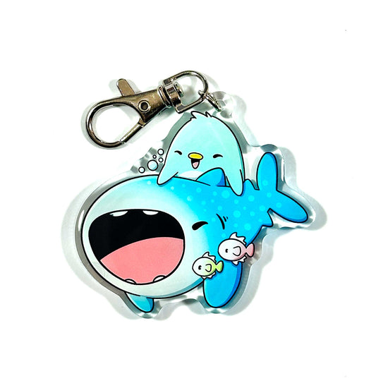 Penguin Keychain Cute Kawaii Acrylic
