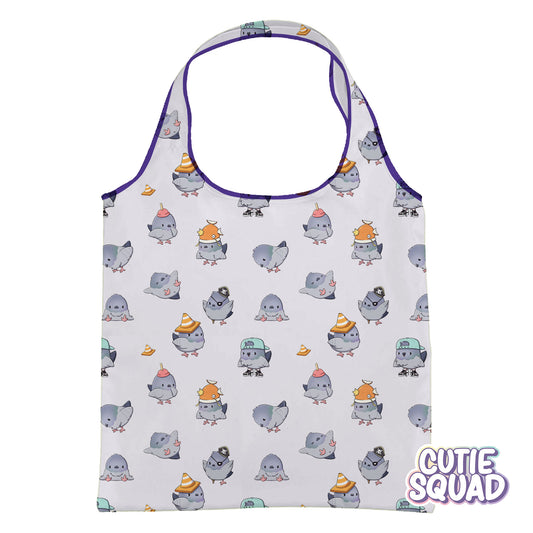 Pigeons | Reusable Foldable Shopping Bag