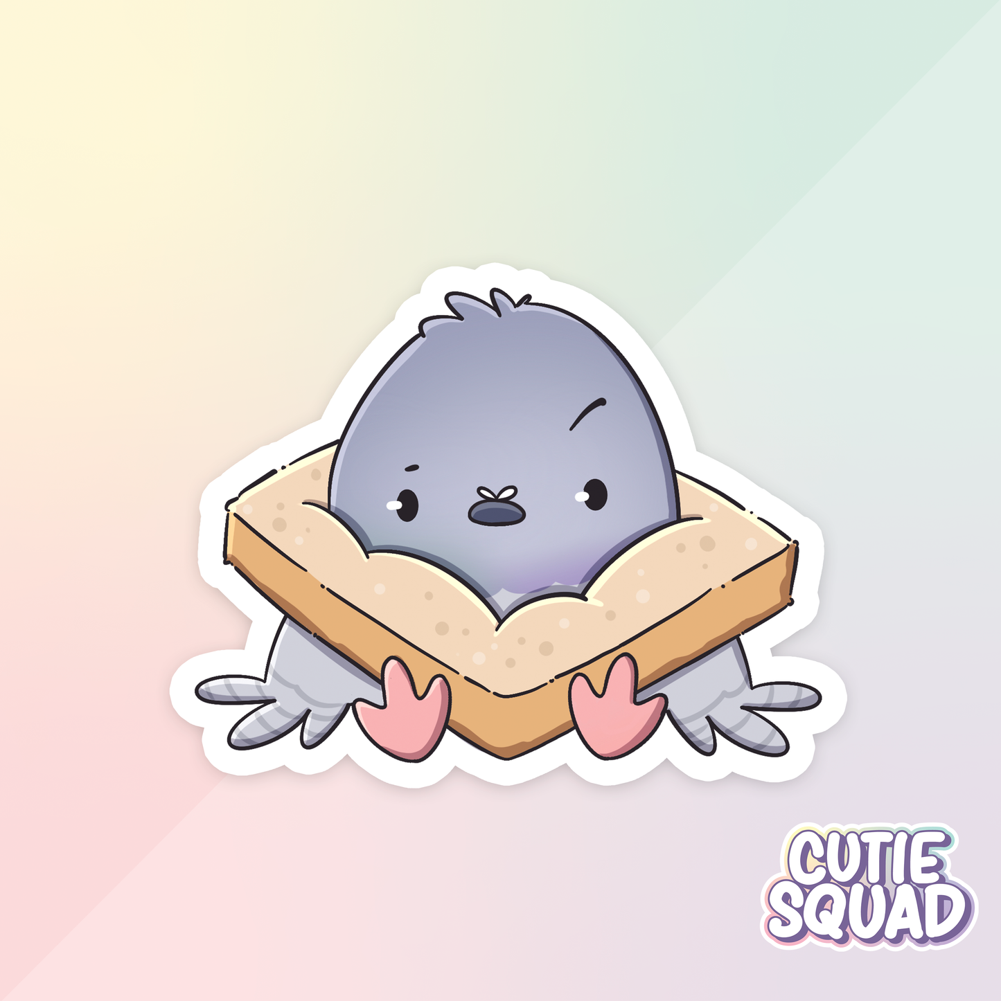Pigeons with hats | Stickers | Sale