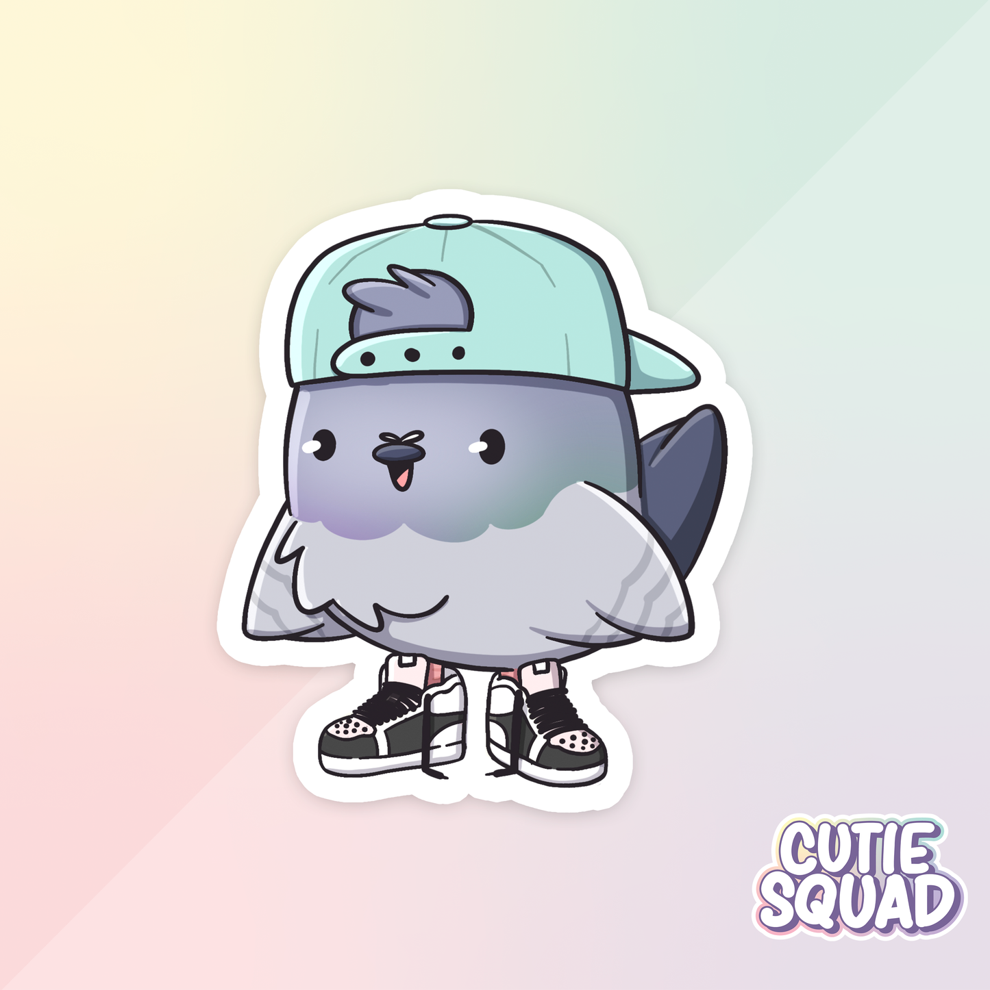 Pigeons with hats | Stickers | Sale