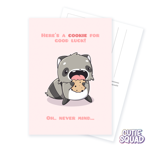 Here's a cookie | Postcard