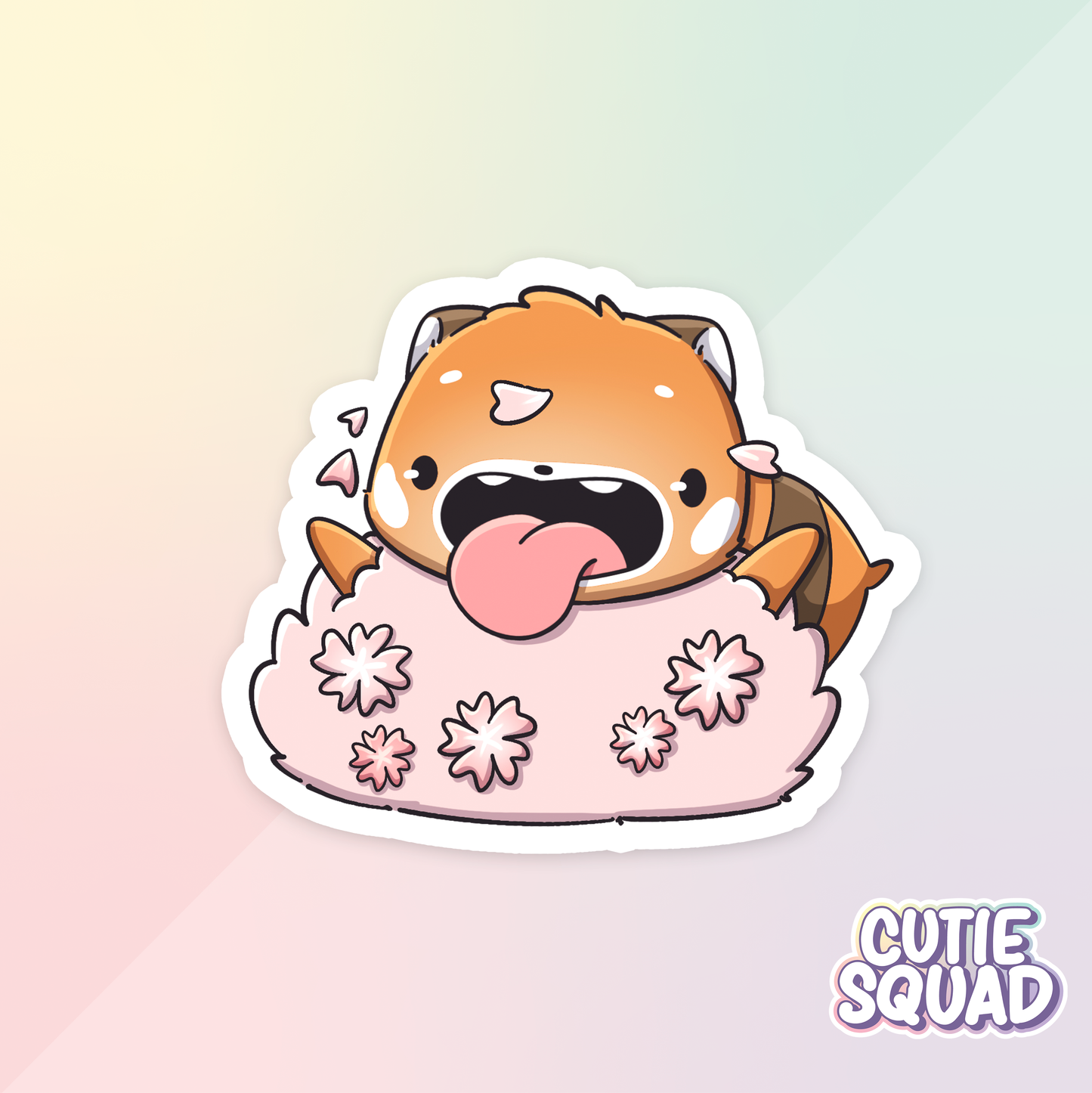 Sakura Red Pandas | Stickers