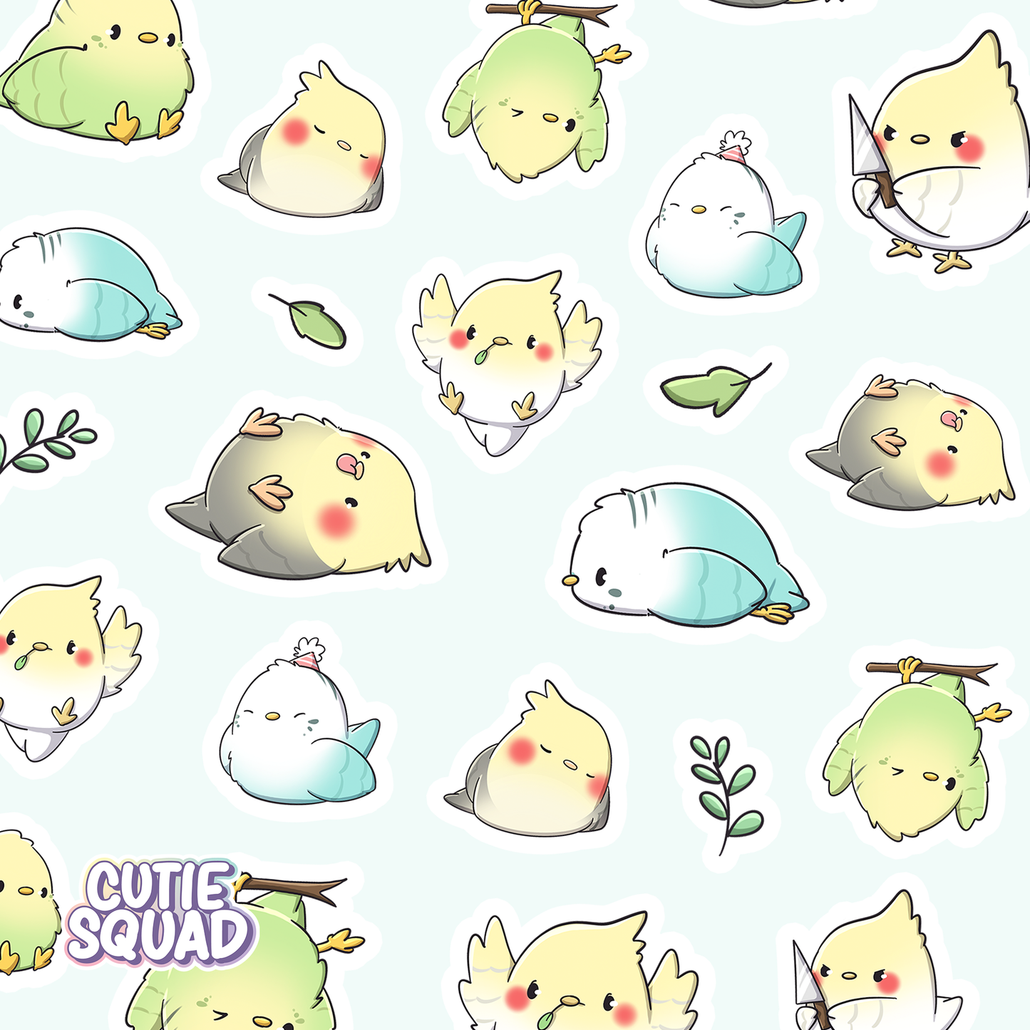 A lot of Birbs | Sticker Sheet