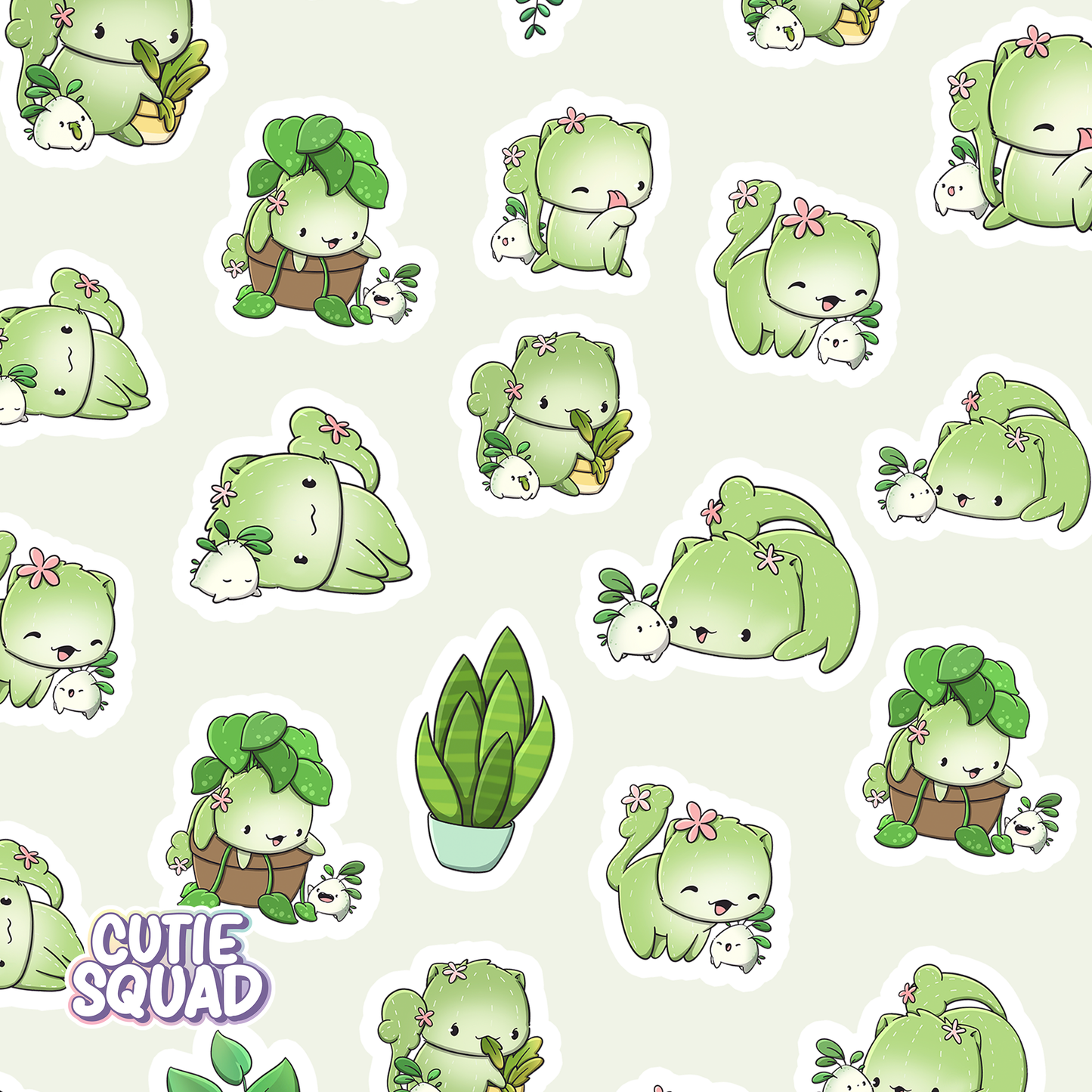 Cactus Cats | Sticker Sheet