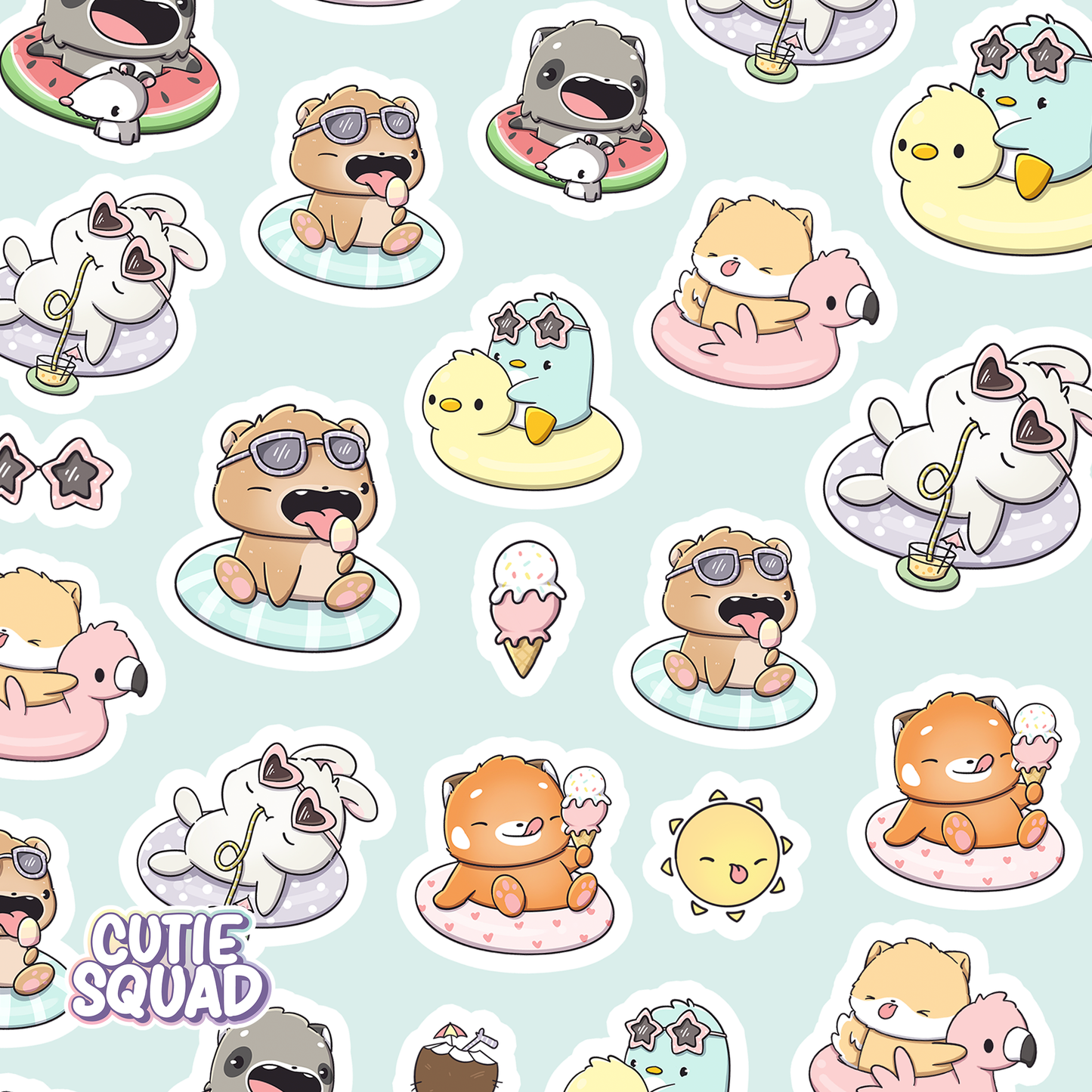Summer Vibes | Sticker Sheet