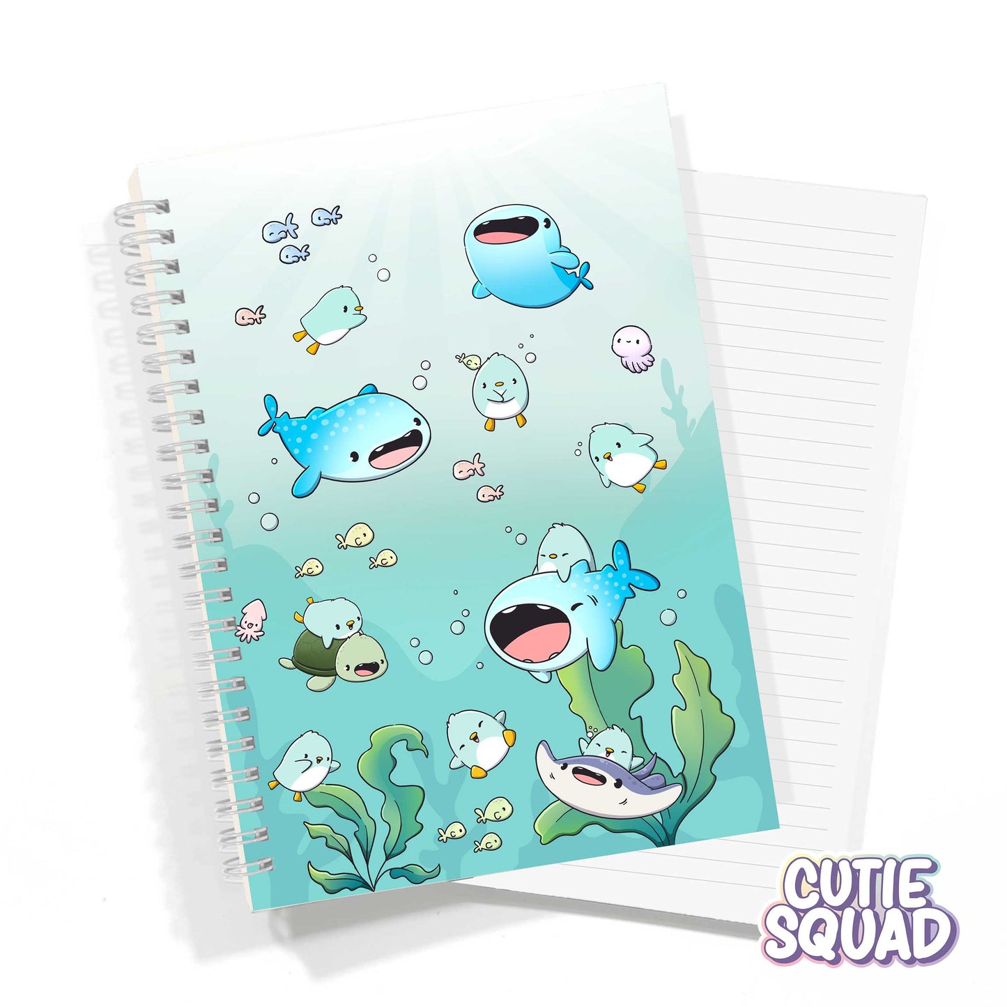 Penguins & Whales | Notebook A5