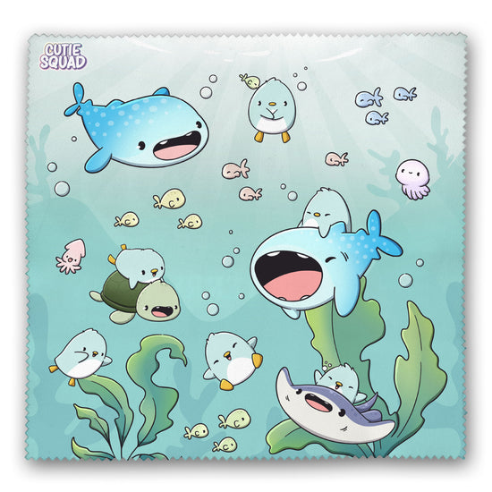 Penguin & Whale Cleaning Cloth