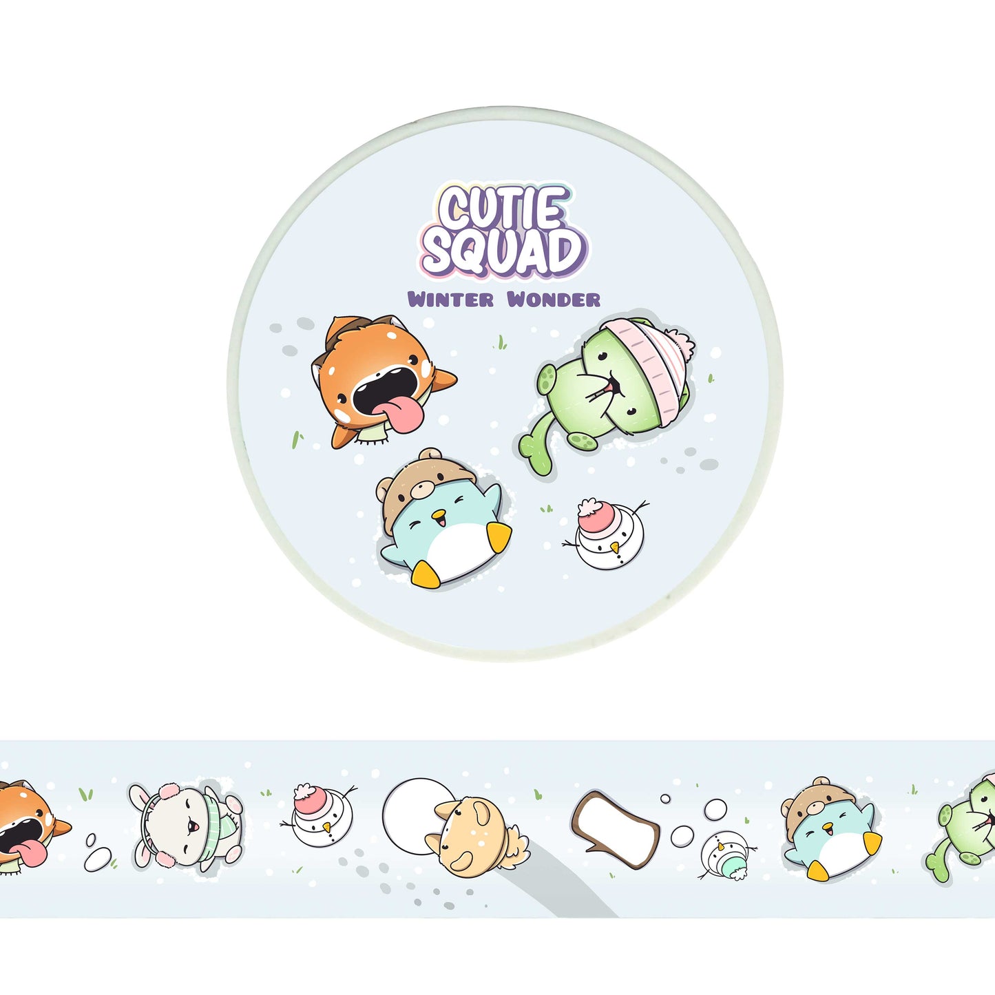 Winter Wonderland – Cute Winter Washi Tape 10m