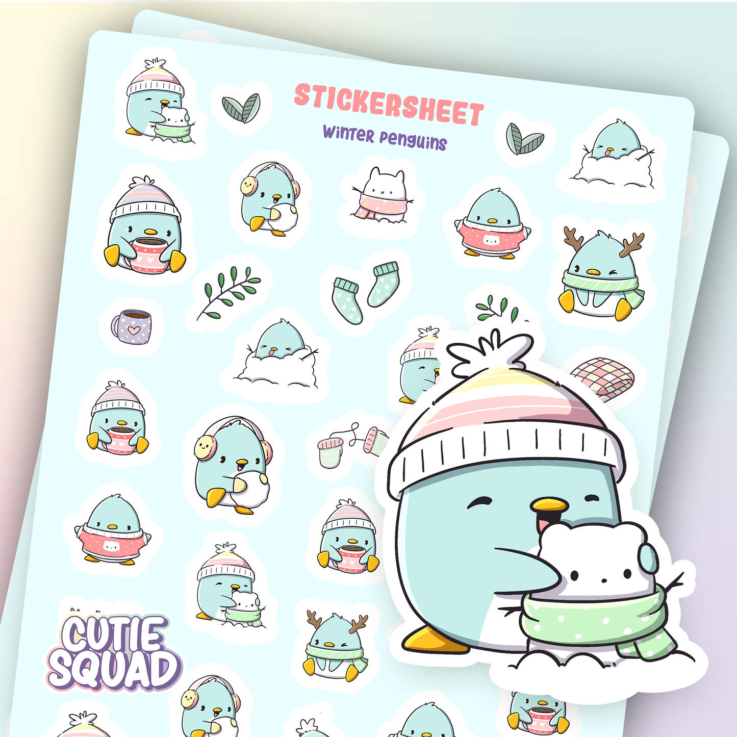Winter Ray | Sticker Sheet