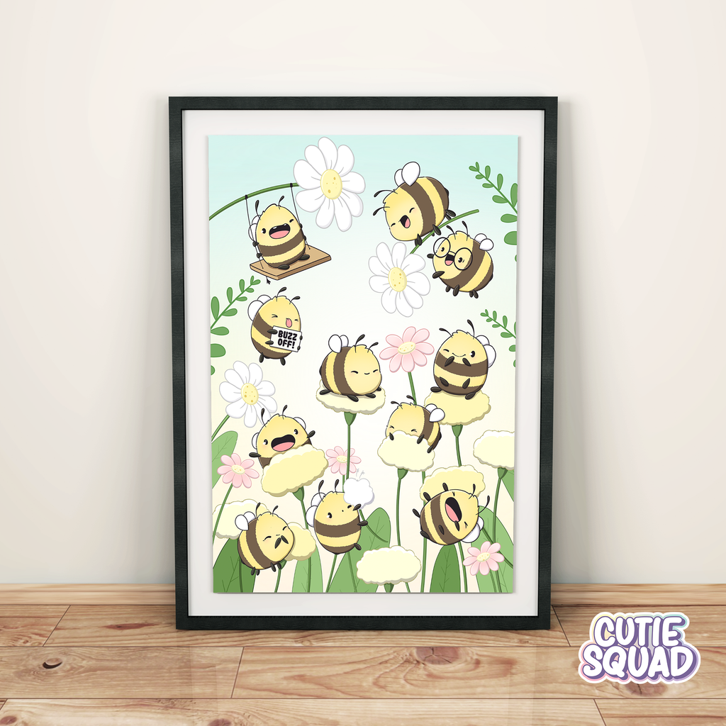 Funny Bees | Print