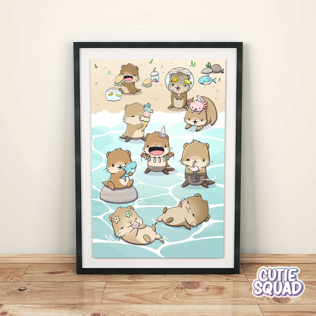 Sea Otters | Print