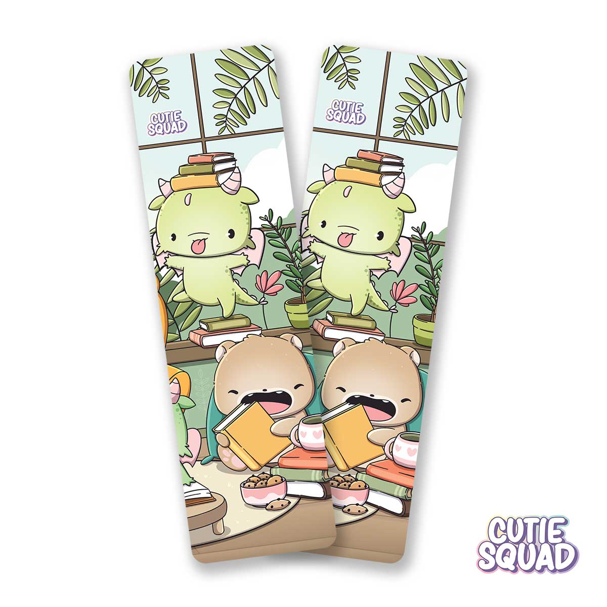 Books & Dragons pt.2 | Cute Dragon Bookmark | Fantasy Gift