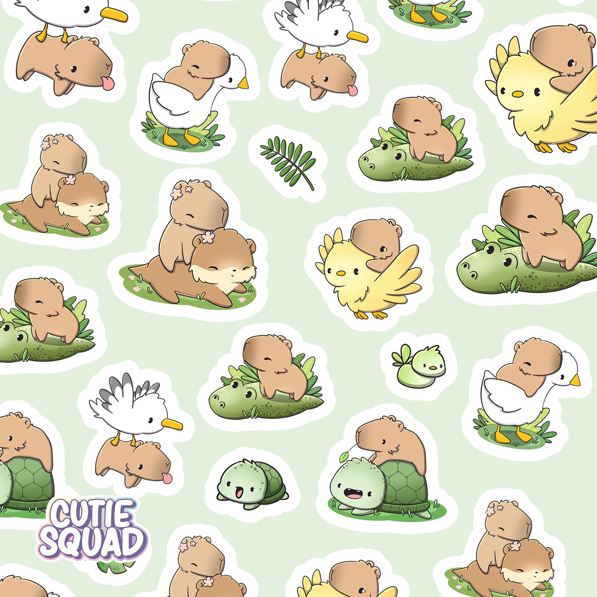 Capy cruisin' | Sticker Sheet