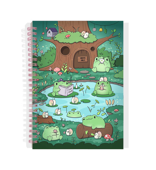 Frog Reusable Sticker Book