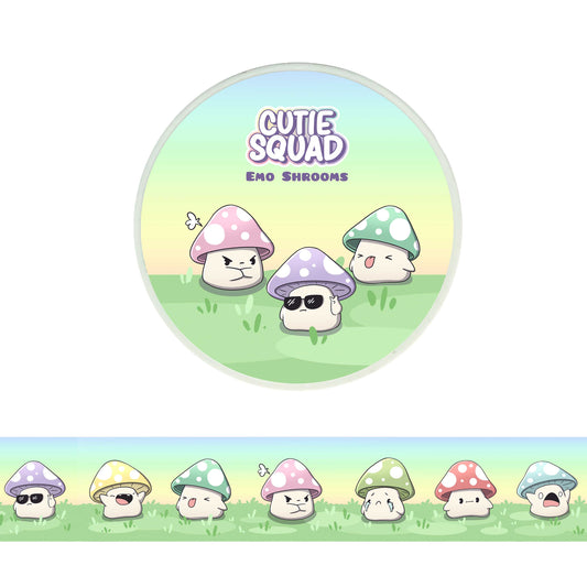 Shrooms – Süßes Pilz Washi Tape Set