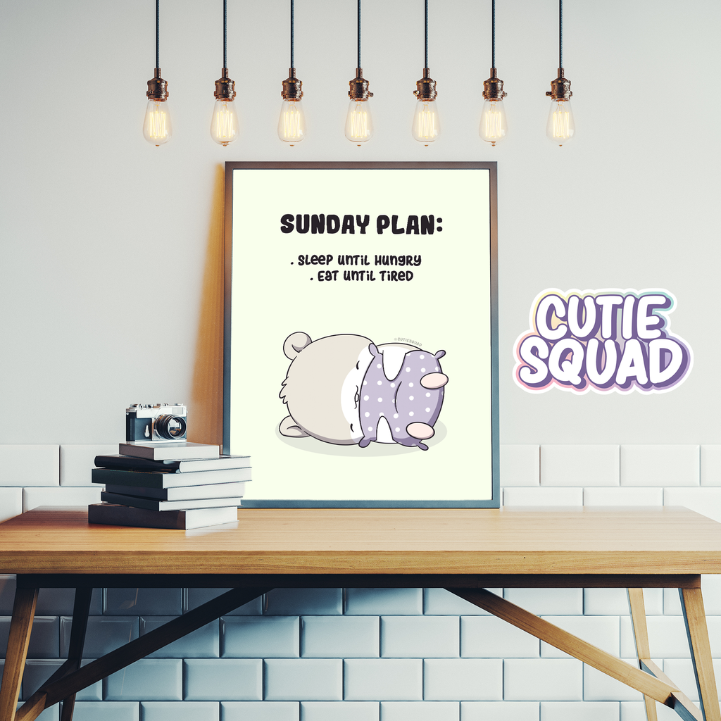 Sunday Plans | Printable Art