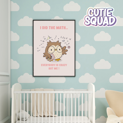 I did the Math | Printable Art