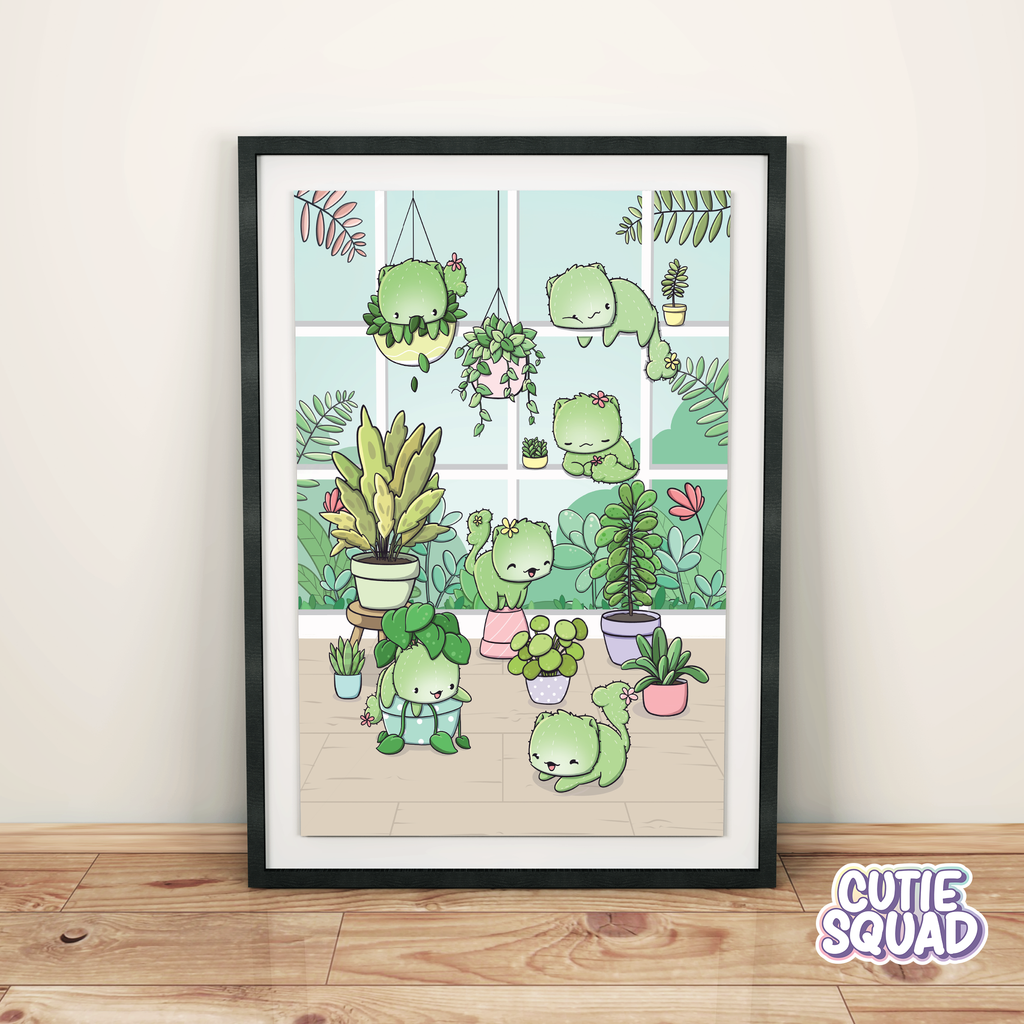 Cactus Cats | Print