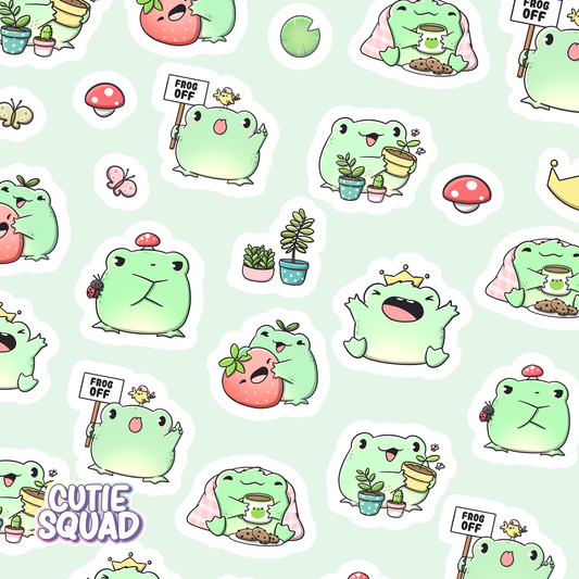 Cute froggies | Sticker Sheet