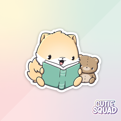 Evening Routine Shibas | Stickers
