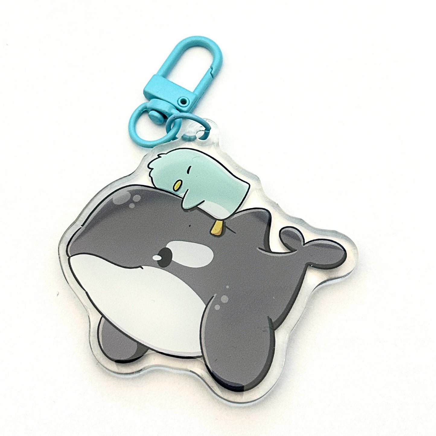 Penguin Orca Keychain Cute Kawaii Acrylic