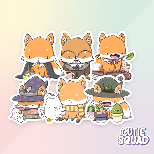 Magical Foxes | Stickers