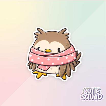 Owlbert in Fall | Stickers