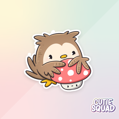 Owlbert in Fall | Stickers