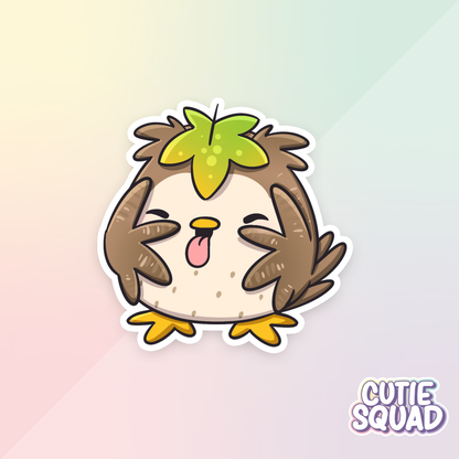 Owlbert in Fall | Stickers
