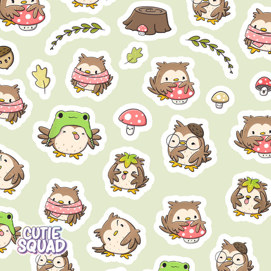 Owlbert | Sticker Sheet