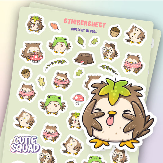 Owlbert | Sticker Sheet