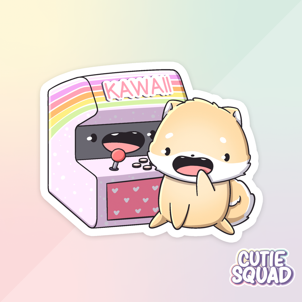 Arcade Shibas | Stickers