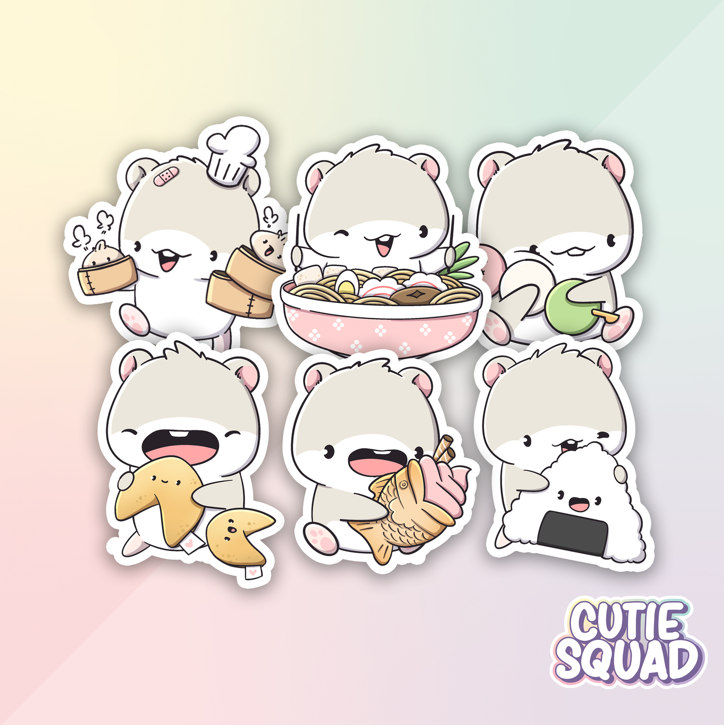 Asian Foodies | Stickers | Sale