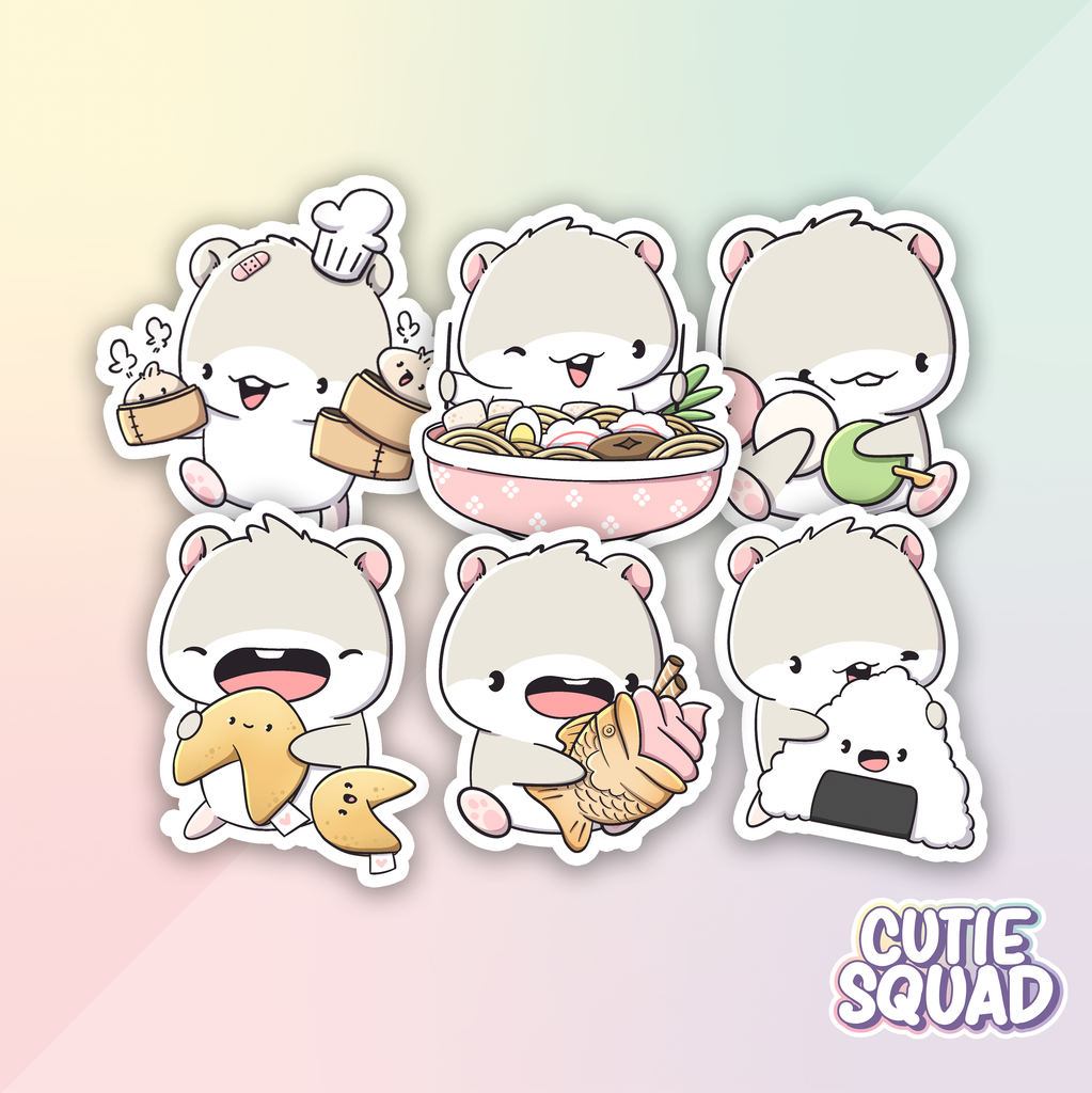 Asian Foodies | Stickers