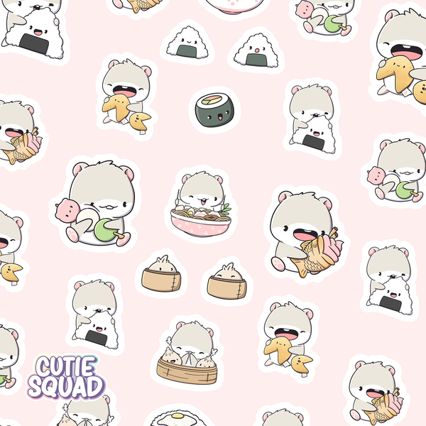 Asian Foodies | Sticker Sheet