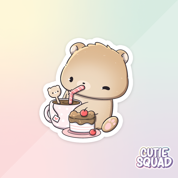 Bear Cafe | Stickers