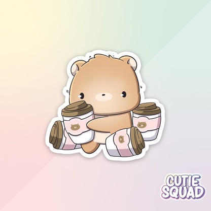 Bear-ista | Stickers